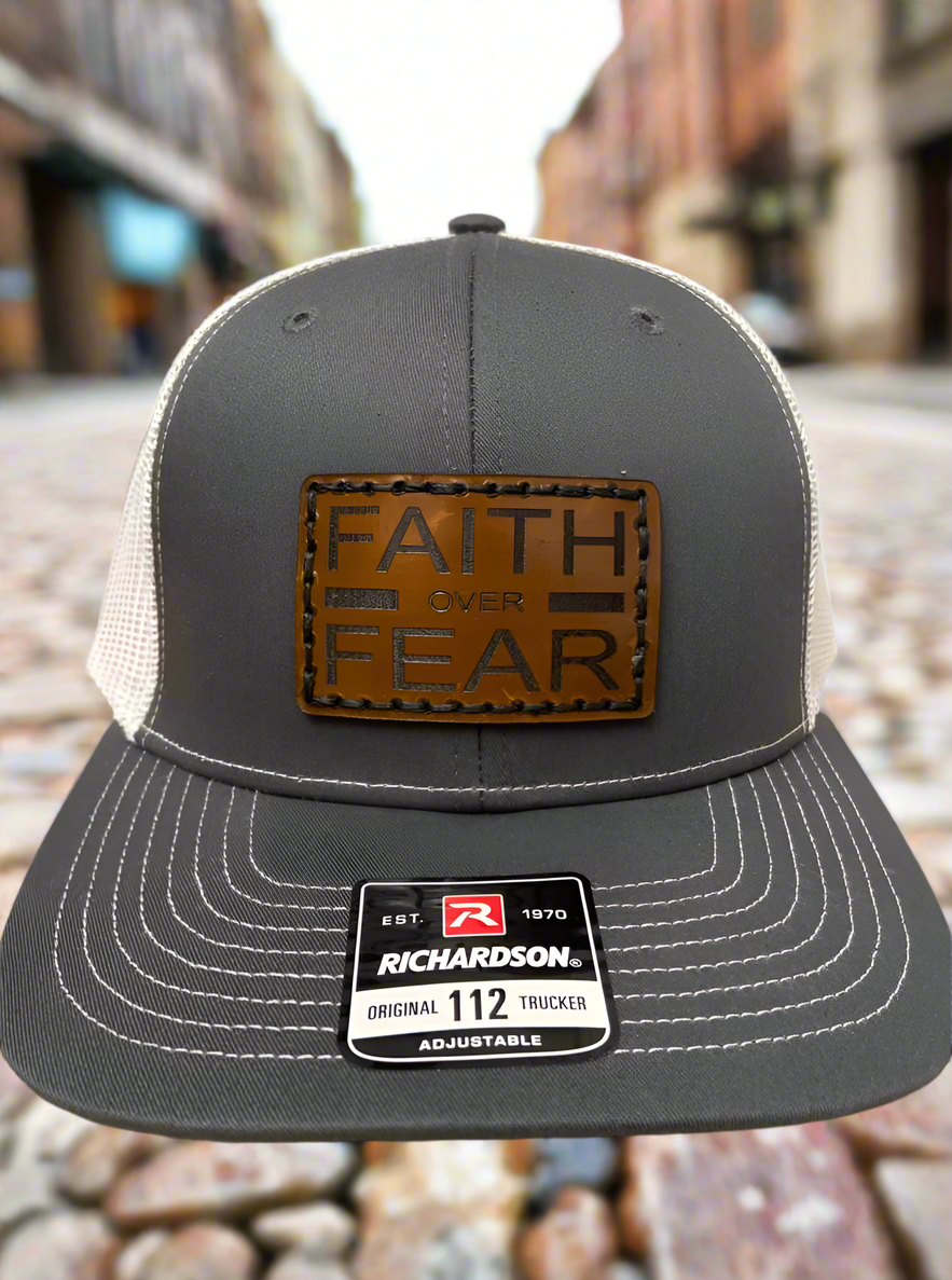 Hats and Beanies with Leather Patch (Custom Made)