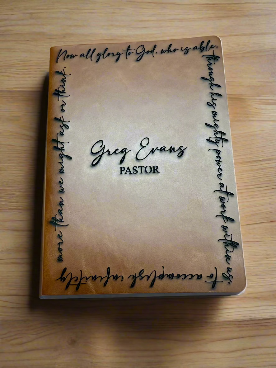 Leather Journal (Custom Made)