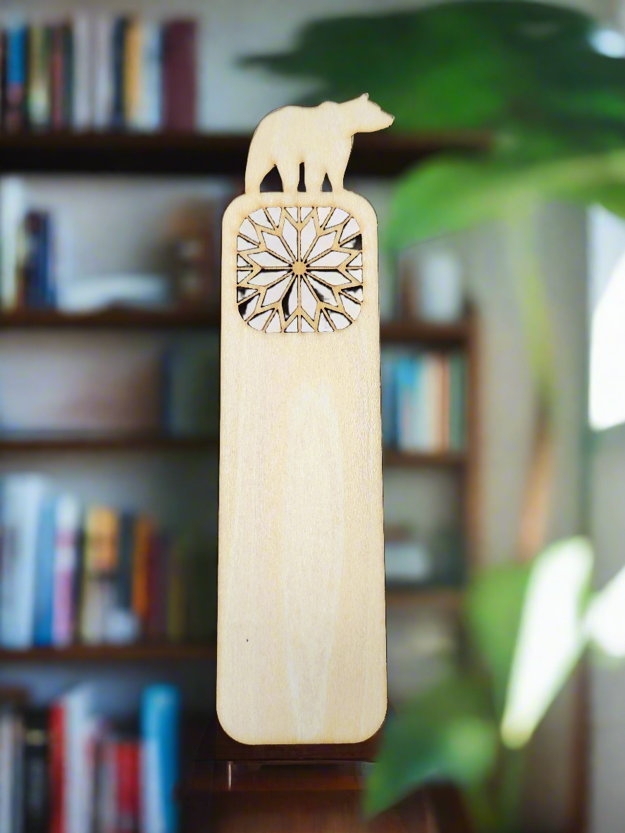 Animal Wood Bookmark