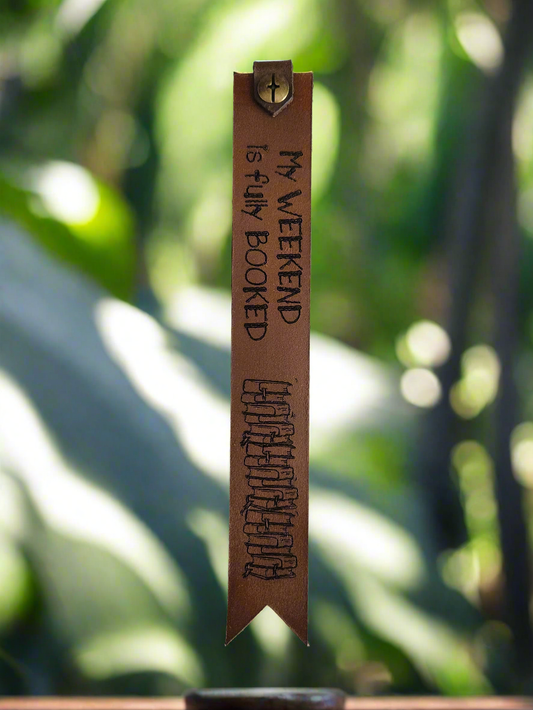 Leather Bookmark (Custom Made)