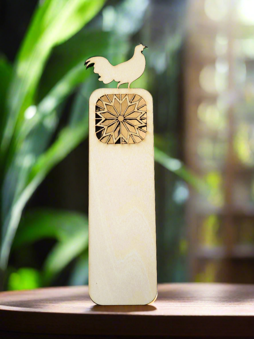 Animal Wood Bookmark