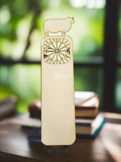 Animal Wood Bookmark