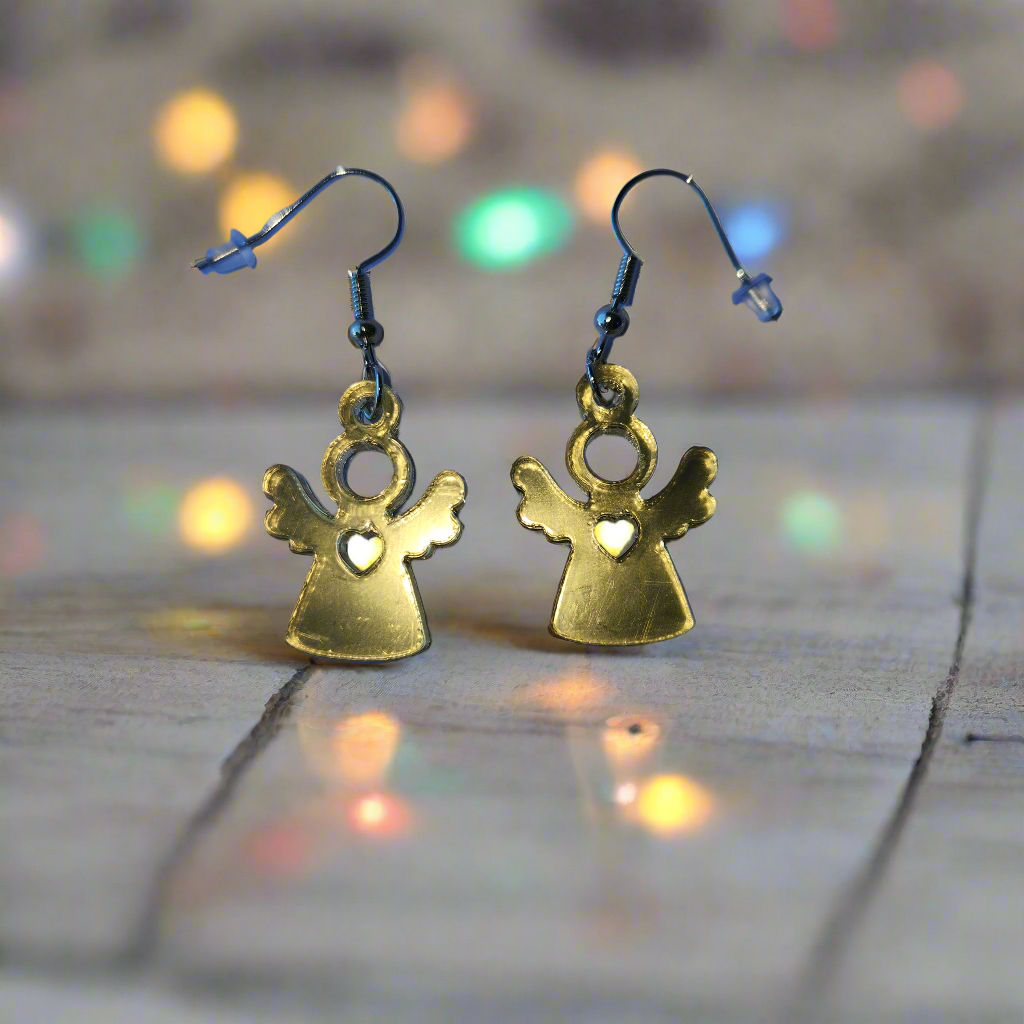 Christmas Angel Earrings