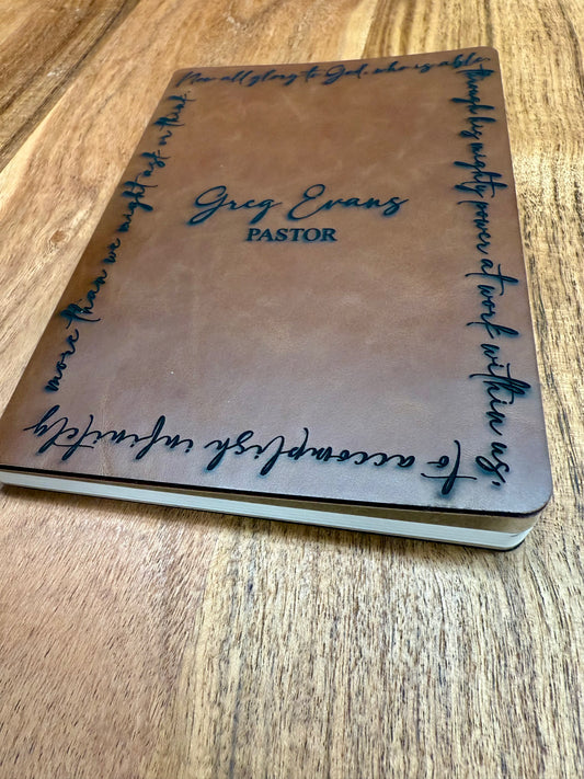 Leather Bookmark (Custom Made)
